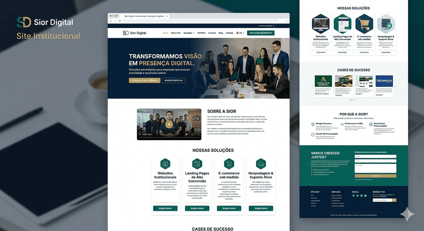 Sites Institucionais